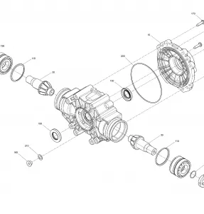 04- Drive - Rear Section - Middle Drive Unit