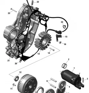 01- Генератор и стартер - Mechanical Throttle Control