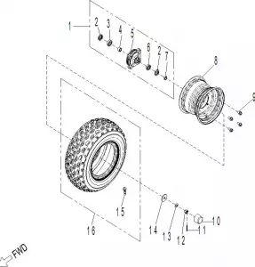 04- Drive - Front Wheel 70