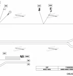 Electric - Winch Wiring Harness - 710008266