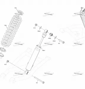 Suspension - Rear Амортизаторы