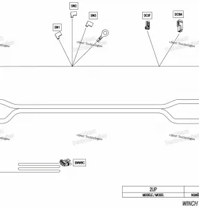 Electric - Winch Wiring Harness - 710007832