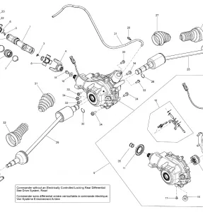 08- Задний привод - With Locking Rear Differential_13C1513