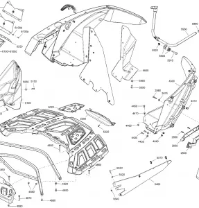 09- Body и аксессуары - Rear Section All Models