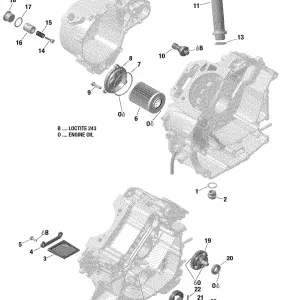 01- Система смазки двигателя - HD8