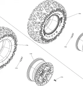 07- Wheels и покрышки Commander - Package LTD