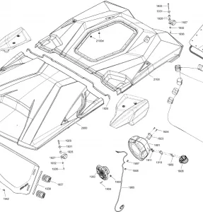 09- Кузовные детали Accessories - Commander MAX - Package LTD