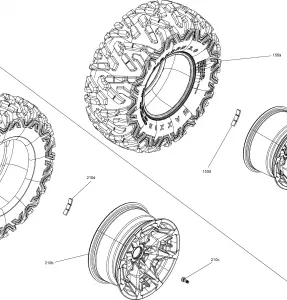 07- Wheels и покрышки Commander - Package DPS