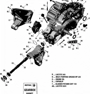 01- Коробка передач и компоненты Defender XMR