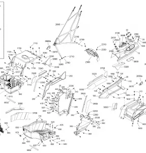 09- Cab Interior Commander - Lower Section