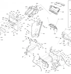 09- Cab Interior Commander MAX - Front Section