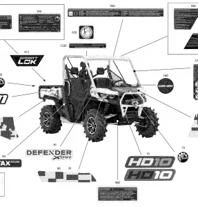 09- Наклейки - HD10 - XMR