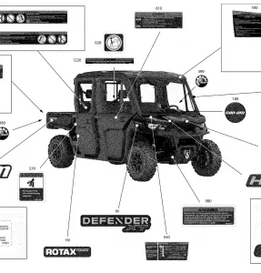 09- Наклейки - HD10 - XT CAB