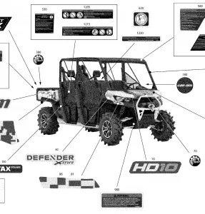 09- Наклейки - HD10 - XMR