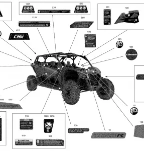 09- Наклейки -  Turbo R - Package XDS - International