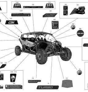 09- Наклейки -  Turbo R - Package XRS - International