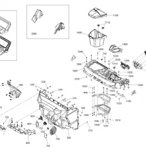 09- Cab Interior Maverick Sport - North America - Dash Section