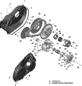 05- Вариатор -  1010R - TR