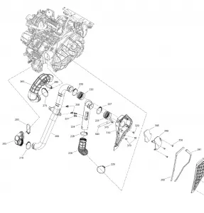 01- Двигатель - 1000R EFI - Packages DPS -  CVT Filter