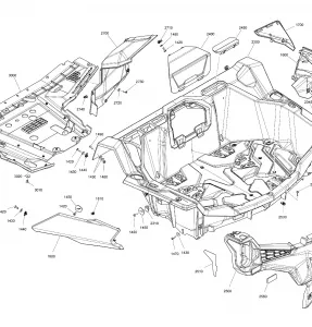 09- Кузовные детали - Rear Parts - Red