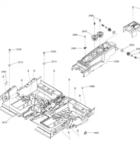 09- Cab Interior Maverick Sport MAX - North America - Floor Section