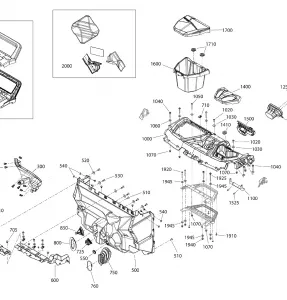 09- Cab Interior Maverick Sport - North America - Dash Section