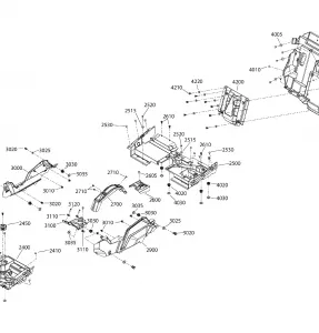 09- Cab Interior Maverick Sport - North America - Rear Section