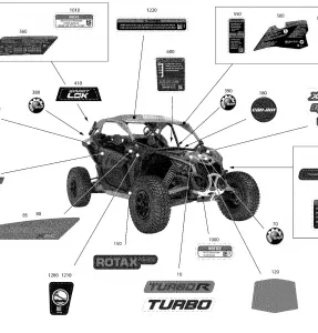 09- Наклейки - Turbo R - Package XRC - International