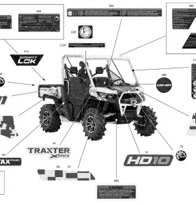 09- Наклейки - HD10 - XMR