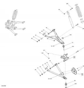 07- Suspension, Front - System - DPS - XT - BASE