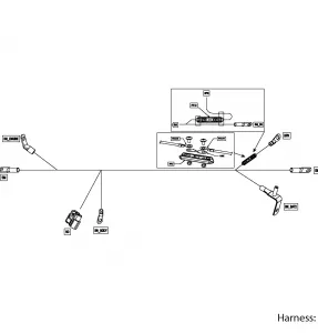 08- Electric - Wiring Harness Starter - 710007207