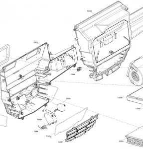 07- Кузовные детали - Enclosure Cab - Air Conditioning Unit