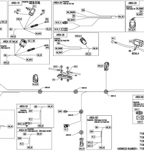 08- Electric - Voltage Regulator Wiring Harness - 710007342