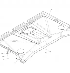 07- Enclosure Cab - Roof