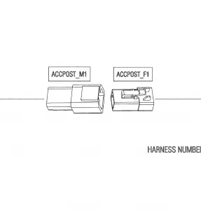 08- Electric - Roof Wiring Harness - 710007047