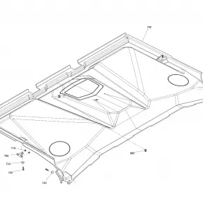 07- Enclosure Cab - Roof