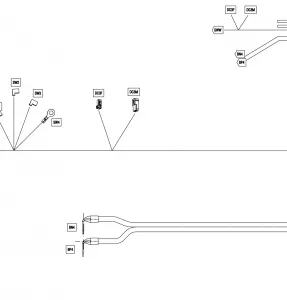 08- Лебедка Wiring Harness - 710007832