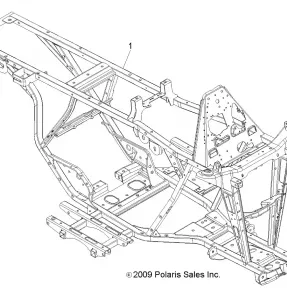 CHASSIS, Рама - A11NG50AA (49ATVРама10TBLZR)