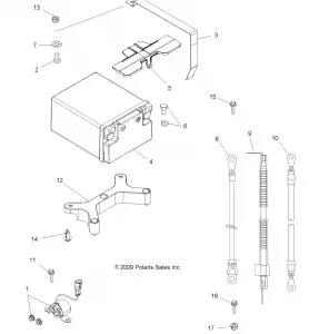 ELECTRICAL, BATTERY - A11ZN55AA/AQ/AZ (49ATVBATTERY10SPXP550)