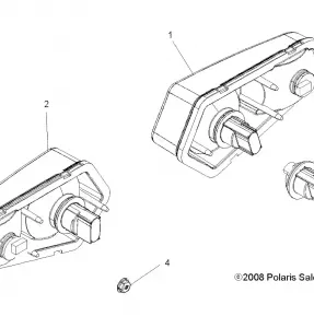 ELECTRICAL, TAILLIGHTS - A11ZN55AA/AQ/AZ (49ATVTAILLAMPS09SPTRG800)