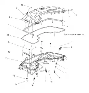 BODY, ASM., BOX, FRONT - A11DH50AX/AZ (49ATVRACKMTG11SP500)