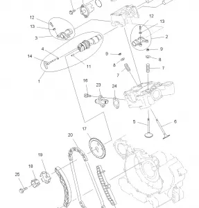 ENGINE, VALVES and CAMSHAFT - A11DX55AF/AZ (49ATVVALVE09SPXP550)