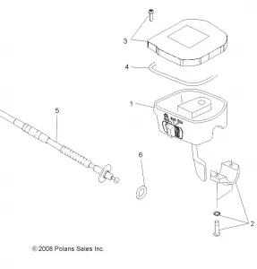 STEERING, CONTROLS, THROTTLE ASM. and CABLE - A11DX55AF/AZ (49ATVCONTROLS09SPXPEPS850)