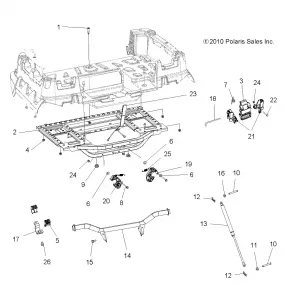 BODY, BOX Рама and LATCH - A11TN55FA (49ATVBOX11SPX2550)