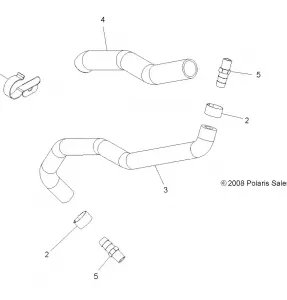 ENGINE, Охлаждение BYPASS - A11TN85AA (49ATVCOOLBYPASS09SPXP850)