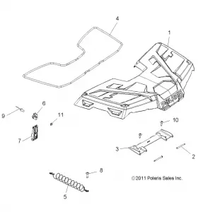 BODY, STORAGE, FRONT - A12MB46FZ (49ATVSTORAGE12SP6X6)