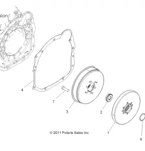 DRIVE TRAIN, DRIVE COUPLER - A12ZN55AA/AQ/AZ (49ATVCOUPLER12SPTRGEPS)