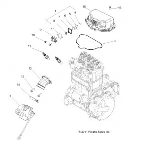 ENGINE, THROTTLE Кузовные детали MOUNTING - A12CF76AA (49ATVTHROTTLEКузовные детали12SP800)