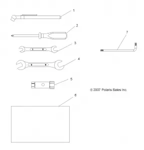 TOOLS, TOOL KIT - A12MH76FF (49ATVTOOL08SP800EFI)