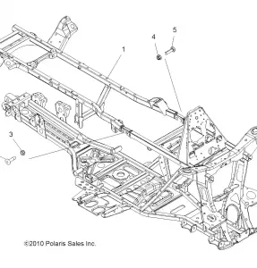 CHASSIS, Рама - A12DH50AX/AZ (49ATVРама11SPTRG500)